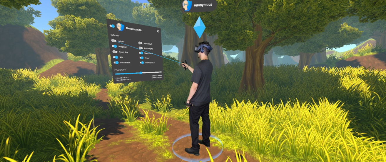 Going Incognito in the Metaverse: Achieving Theoretically Optimal Privacy-Usability Tradeoffs in VR (UIST ’23)
